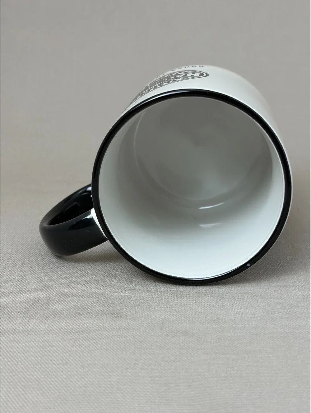 Country Music Hall of Fame Nashville Mug Honor Thy Music Black White Ceramic Cup